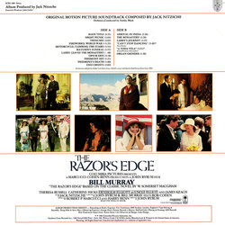 The Razor's Edge Soundtrack (Jack Nitzsche) - CD Trasero