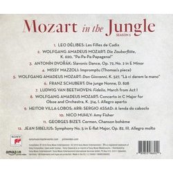 Mozart in the Jungle: Season 3 Soundtrack (Various Artists, Various Artists) - CD Back cover