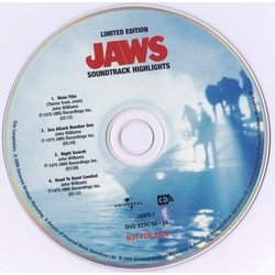 Les Dents de la Mer Bande Originale (John Williams) - cd-inlay