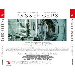 Passengers Soundtrack (Thomas Newman) - CD Back cover