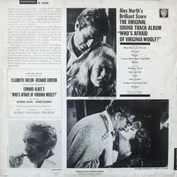 Who's Afraid of Virginia Woolf? Soundtrack (Alex North) - CD Back cover