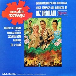 The 7th Dawn Soundtrack (Riz Ortolani) - CD cover