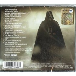 Rogue One: A Star Wars Story Soundtrack (Michael Giacchino) - CD Achterzijde