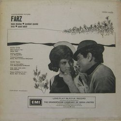 Farz Soundtrack (Various Artists, Anand Bakshi, Laxmikant Pyarelal) - CD Back cover
