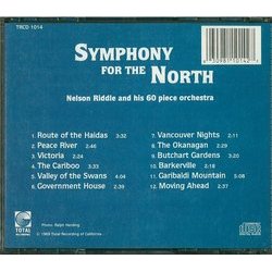 British Columbia Suite Soundtrack (Nelson Riddle) - CD Back cover