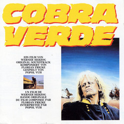 Cobra Verde Soundtrack (Florian Fricke) - CD cover