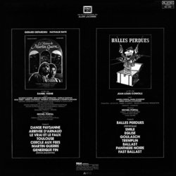 Le Retour de Martin Guerre / Balles Perdues Soundtrack (Michel Portal) - CD Back cover