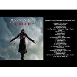 Assassin's Creed Soundtrack (Jed Kurzel) - CD Trasero
