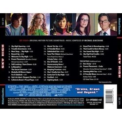 Sky High Soundtrack (Michael Giacchino) - CD Back cover