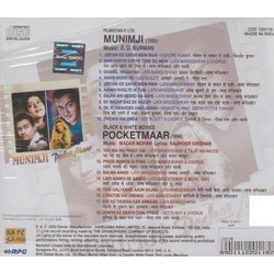 Munimji / Pocket Maar Soundtrack (Various Artists, Sachin Dev Burman, Shankardas Kesarilal, Rajinder Krishan, Sahir Ludhianvi, Madan Mohan) - CD Trasero