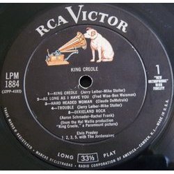 King Creole Soundtrack (Elvis Presley, Walter Scharf) - cd-inlay