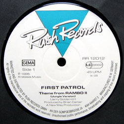 Theme From Rambo II Soundtrack (Jerry Goldsmith) - cd-inlay