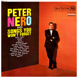 Peter Nero Plays Songs You Won't Forget Soundtrack (Various Artists, Peter Nero) - Cartula
