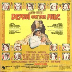 Death on the Nile Soundtrack (Nino Rota) - CD Achterzijde