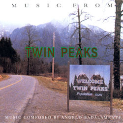 Twin Peaks Soundtrack (Angelo Badalamenti) - CD cover