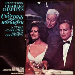Music From Charles Chaplin's A Countess From Hong Kong Soundtrack (Various Artists, Charles Chaplin, Cyril Stapleton And His Orchestra) - CD cover