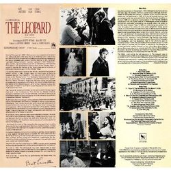 The Leopard Soundtrack (Nino Rota) - CD Back cover