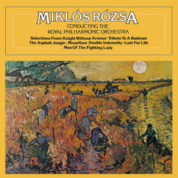 Miklos Rozsa Conducting the Royal Philharmonic Orchestra Soundtrack (Mikls Rzsa) - CD cover