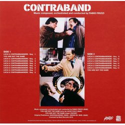 Contraband Soundtrack (Fabio Frizzi) - CD Back cover