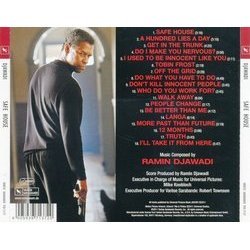 Safe House Soundtrack (Ramin Djawadi) - CD Back cover