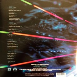 Star Trek: The Motion Picture Soundtrack (Jerry Goldsmith) - CD Back cover