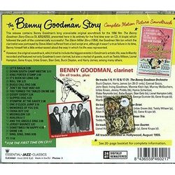 The Benny Goodman Story Soundtrack (Benny Goodman , Henry Mancini) - CD Trasero