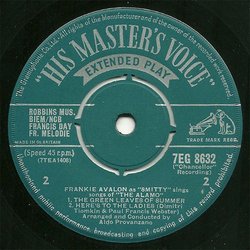 The Alamo Soundtrack (Frankie Avalon, Dimitri Tiomkin) - cd-cartula