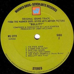 Bullitt Soundtrack (Lalo Schifrin) - cd-inlay