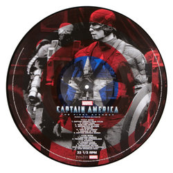 Captain America: The First Avenger Soundtrack (Alan Silvestri) - CD Back cover
