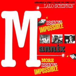 Mission: Impossible / Mannix / More Mission: Impossible Soundtrack (Lalo Schifrin) - CD cover