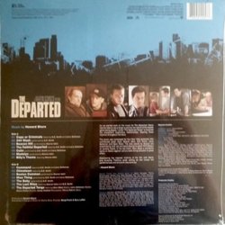 The Departed Soundtrack (Howard Shore) - CD Back cover