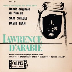 Lawrence d'Arabie Soundtrack (Maurice Jarre) - Cartula