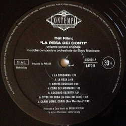La Resa dei conti Soundtrack (Ennio Morricone) - cd-inlay
