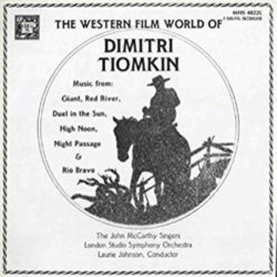 The Western Film World of Dimitri Tiomkin Soundtrack (Dimitri Tiomkin) - Cartula
