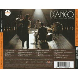 Django Soundtrack (Warren Ellis, Stochelo Rosenberg) - CD Back cover