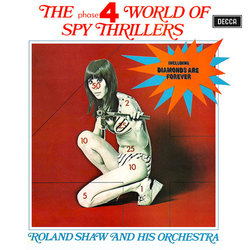 The Phase 4 World Of Spy Thrillers Soundtrack (Various Artists, Roland Shaw) - CD cover