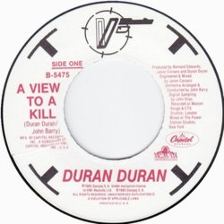 A View to a Kill Bande Originale (John Barry, Jason Corsaro, Antony Crowther, Duran Duran, Bernard Edwards Jr.) - cd-inlay