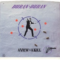 A View to a Kill Soundtrack (John Barry, Jason Corsaro, Antony Crowther, Duran Duran, Bernard Edwards Jr.) - CD cover