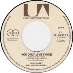 Diamonds Are Forever / You Only Live Twice Bande Originale (John Barry) - cd-inlay