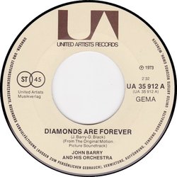 Diamonds Are Forever / You Only Live Twice Soundtrack (John Barry) - cd-inlay