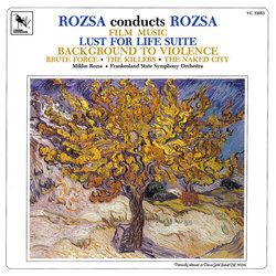 Rozsa Conducts Rosza Soundtrack (Mikls Rzsa) - CD cover