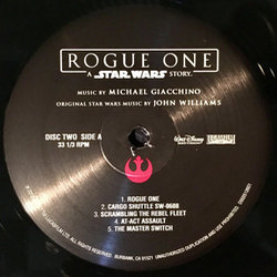 Rogue One Soundtrack (Michael Giacchino) - cd-inlay