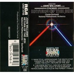 Return of the Jedi Bande Originale (Charles Gerhardt, John Williams) - Pochettes de CD