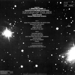 Return of the Jedi Soundtrack (Charles Gerhardt, John Williams) - CD Trasero