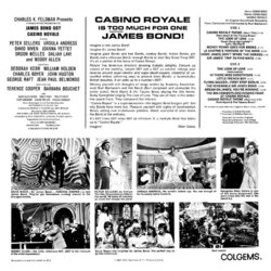 Casino Royale Soundtrack (Burt Bacharach) - CD Achterzijde