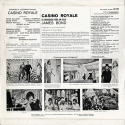 Casino Royale Soundtrack (Burt Bacharach) - CD Back cover