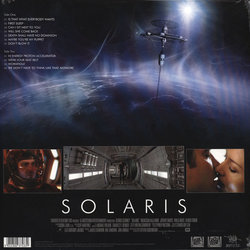 Solaris Soundtrack (Cliff Martinez) - CD Back cover
