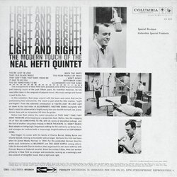 Light And Right! Soundtrack (Various Artists, Neal Hefti) - CD Back cover