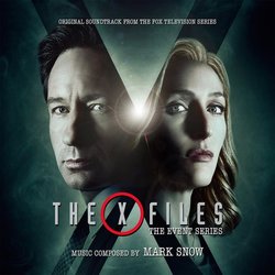 The X-Files: The Event Series Soundtrack (Mark Snow) - CD cover
