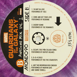 Guardians Of The Galaxy Bande Originale (Various Artists) - cd-inlay